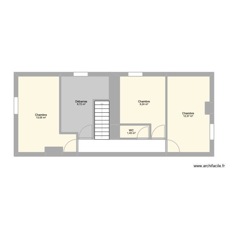 1er &eacute;tage duplex. Plan de 0 pièce et 0 m2