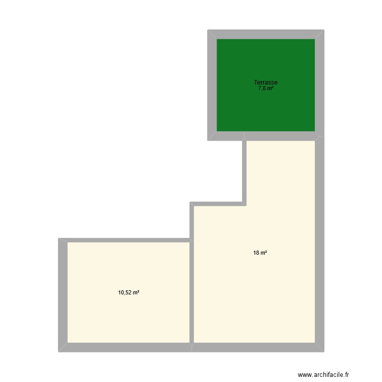 Appart 1. Plan de 0 pièce et 0 m2