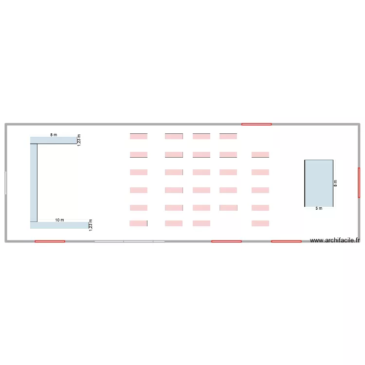 Chapiteau 2026. Plan de 