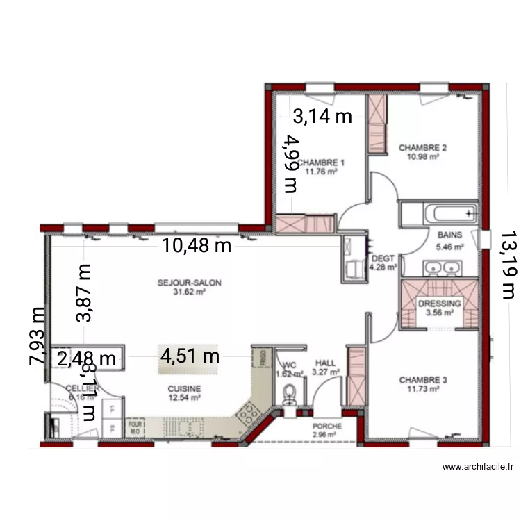 Nouveau plan. Plan de 