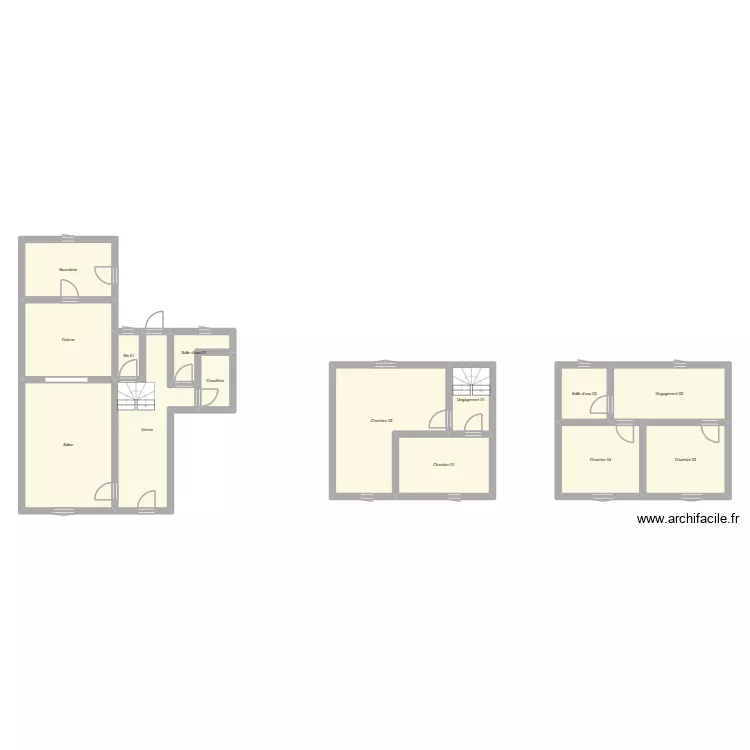 350602918. Plan de 14 Pièces et 153 m²