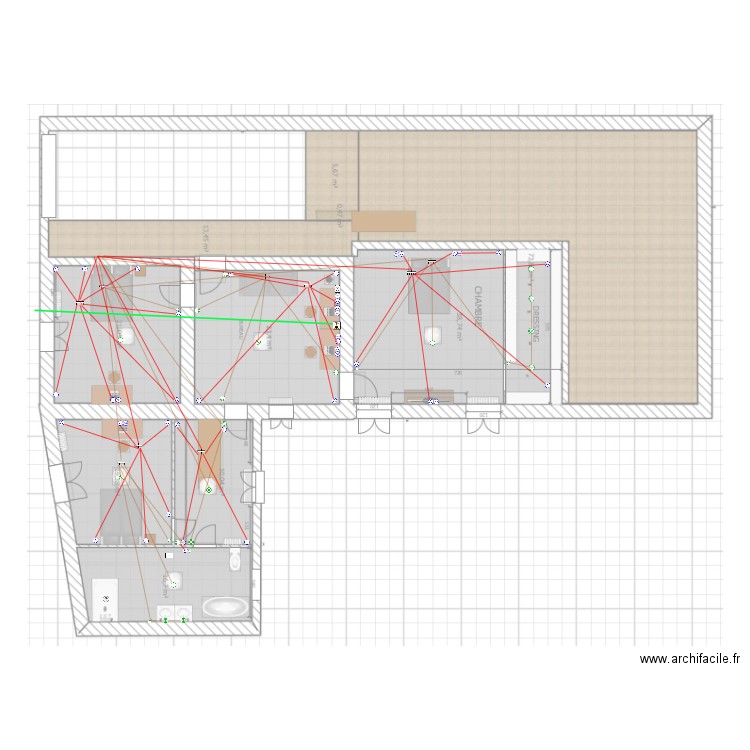 etage elec 19/08/2025. Plan de 0 pièce et 0 m2