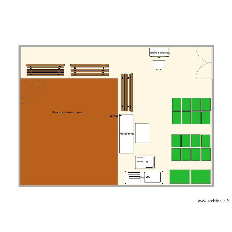 Terrasse version 2025. Plan de 0 pièce et 0 m2