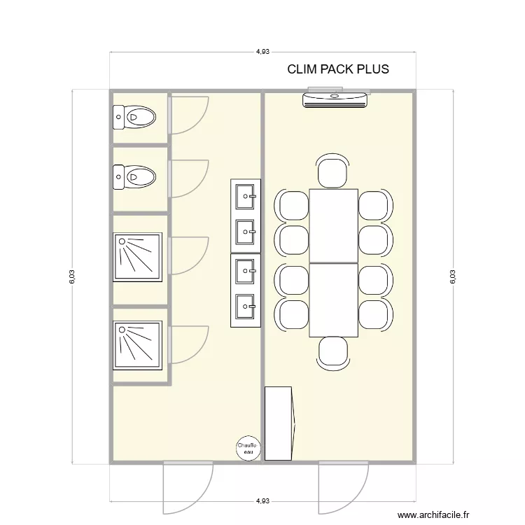 EGCS CHANTIER POLEYMIEUX AU MONT D\'OR. Plan de 6 et 28 m² EGCS CHANTIER POLEYMIEUX AU MONT D\'OR. Plan de 6 et 28 m²