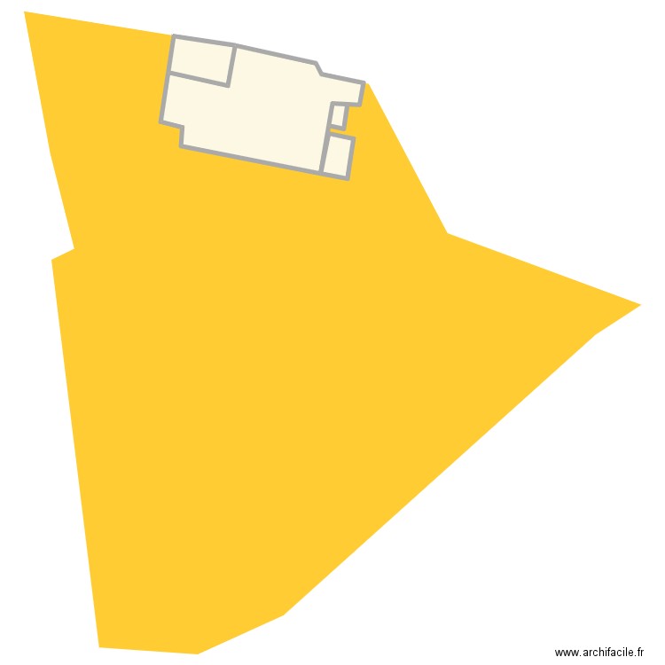 plan cadastral AZ316. Plan de 4 pièces et 151 m2
