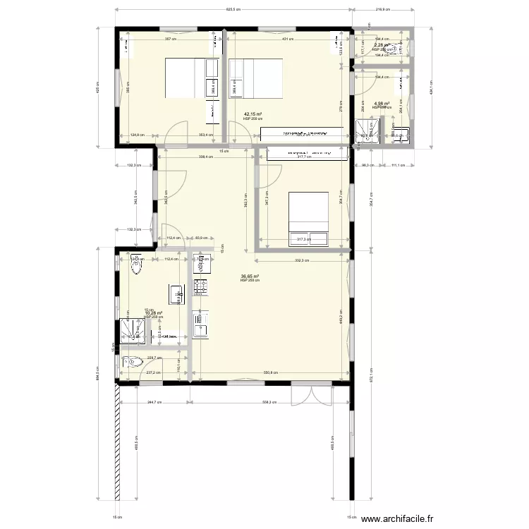 voisin 2. Plan de 