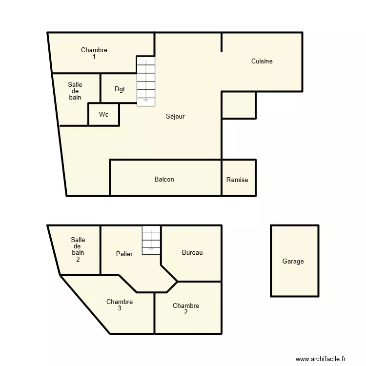 QUIMPER THEBAULT. Plan de 