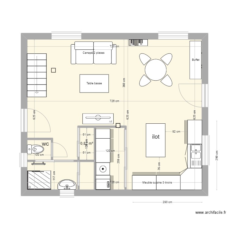 claire2. Plan de 0 pièce et 0 m2