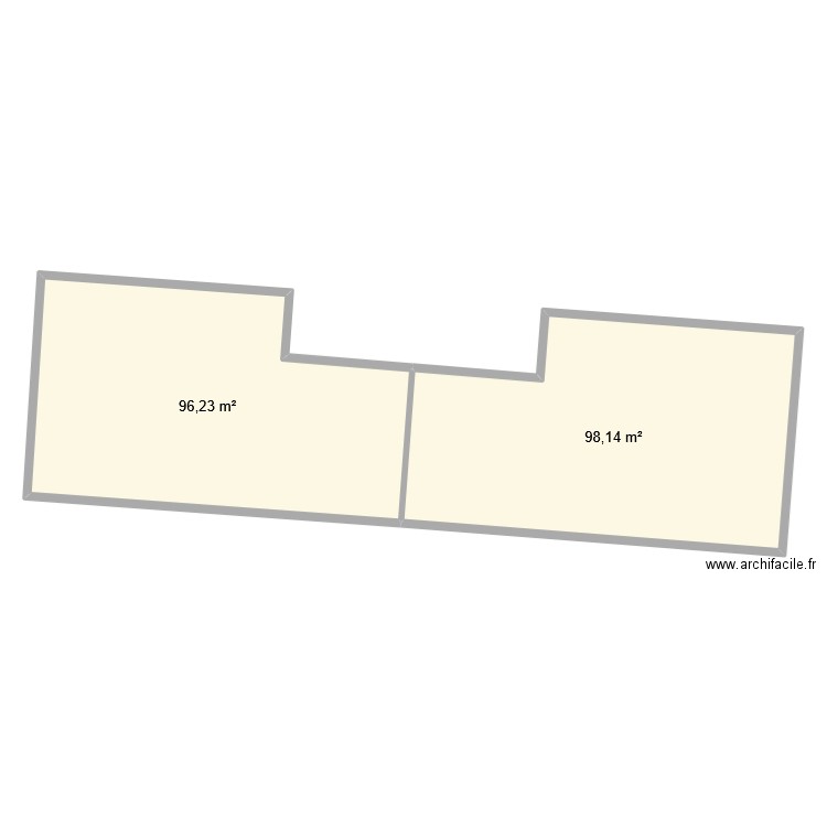 20250325-Agglo-98-99. Plan de 2 pièces et 194 m2