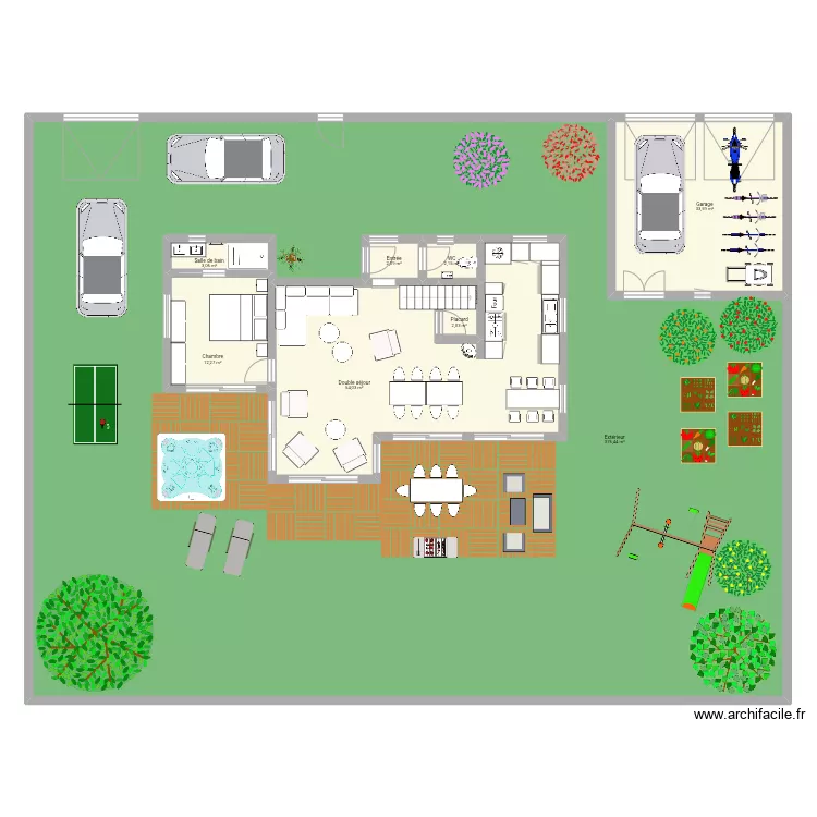 Maison mer. Plan de Maison mer. Plan de