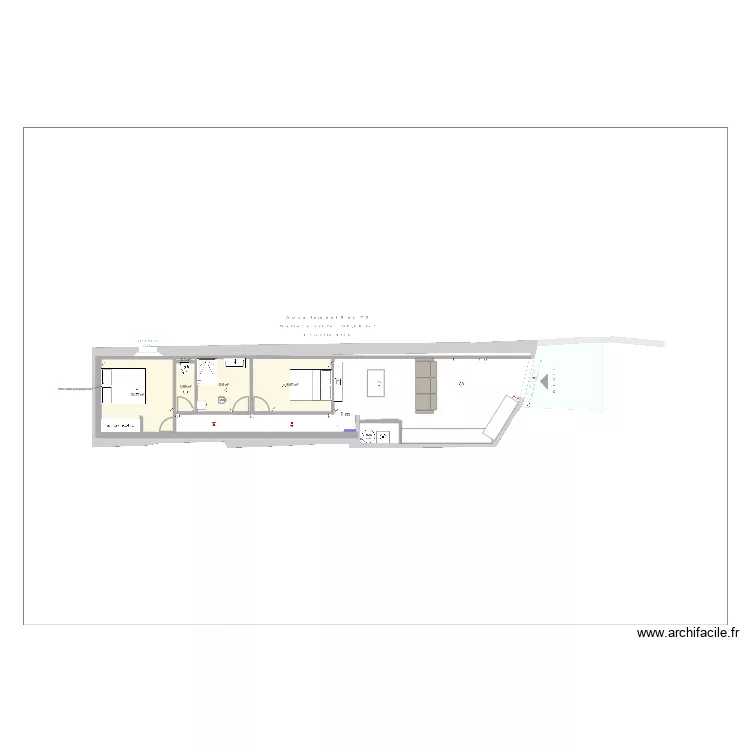 Dupouy Bardos. Plan de 5 et 27 m² Dupouy Bardos. Plan de 5 et 27 m²