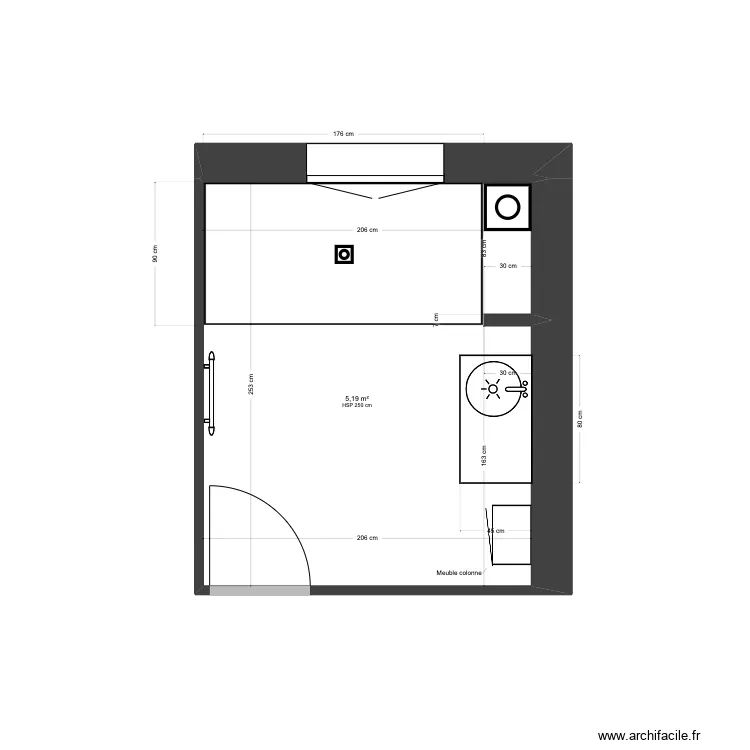 QUINTARD. Plan de 