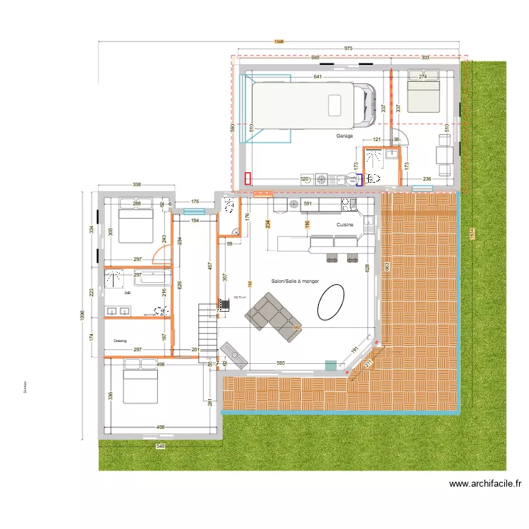 Maison-2108+Esc. Plan de 9 et 252 m² Maison-2108+Esc. Plan de 9 et 252 m²