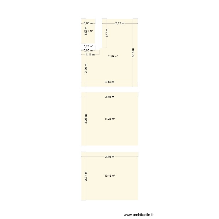 Chaumes actuel. Plan de 0 pièce et 0 m2
