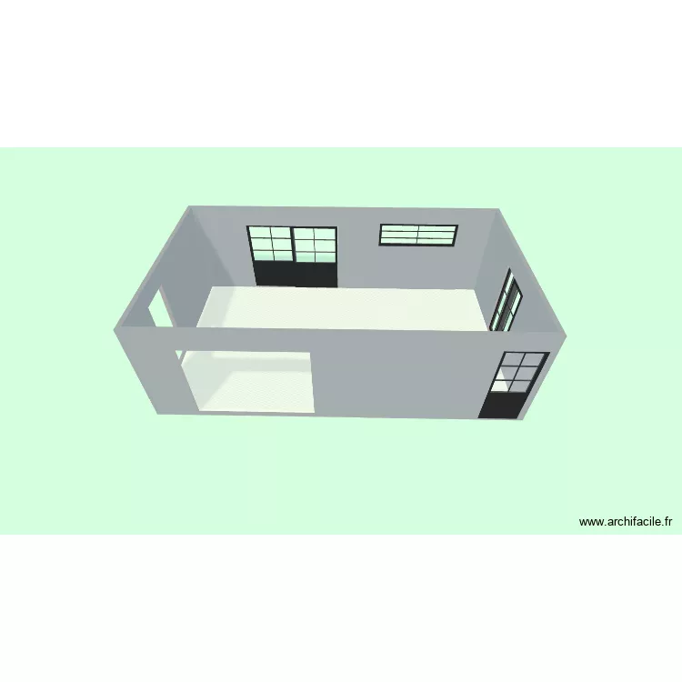 salon. Plan de 4 et 34 m² salon. Plan de 4 et 34 m²