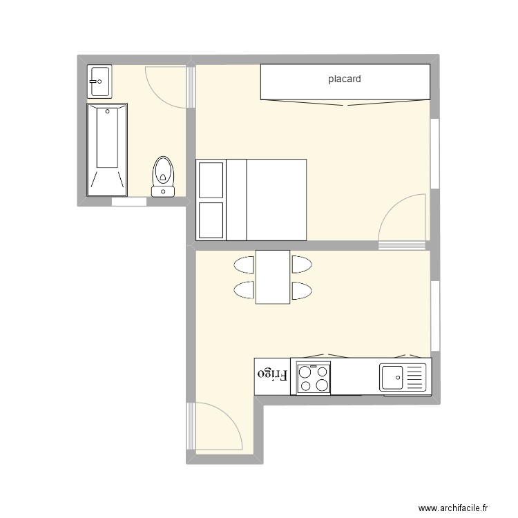 cindy0. Plan de 0 pièce et 0 m2