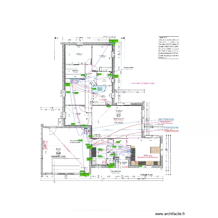 BARREAU PLOMBERIE. Plan de 