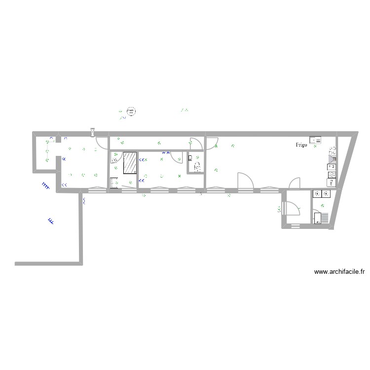 Maison arri&egrave;re Braine. Plan de 0 pièce et 0 m2