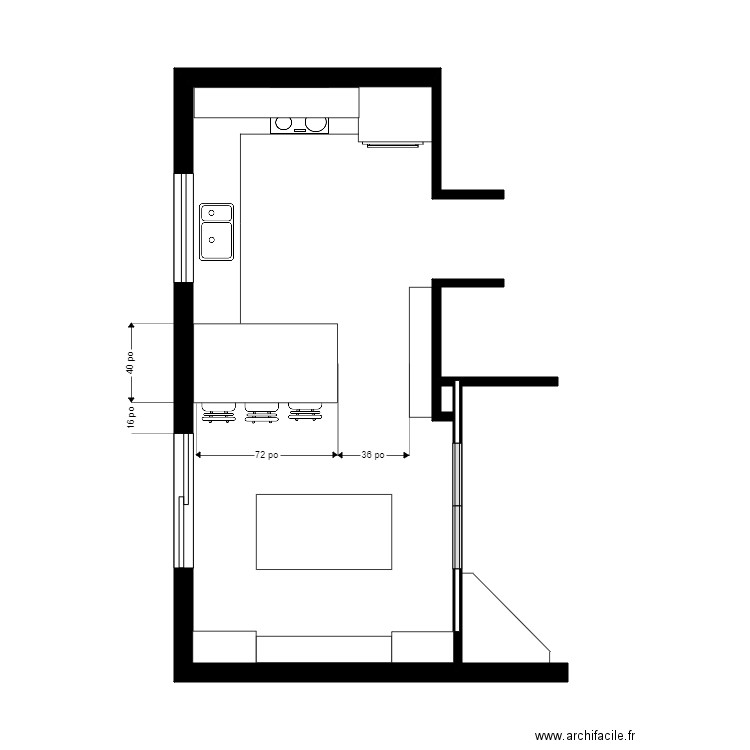 Crépeau 2. Plan de 0 pièce et 0 m2