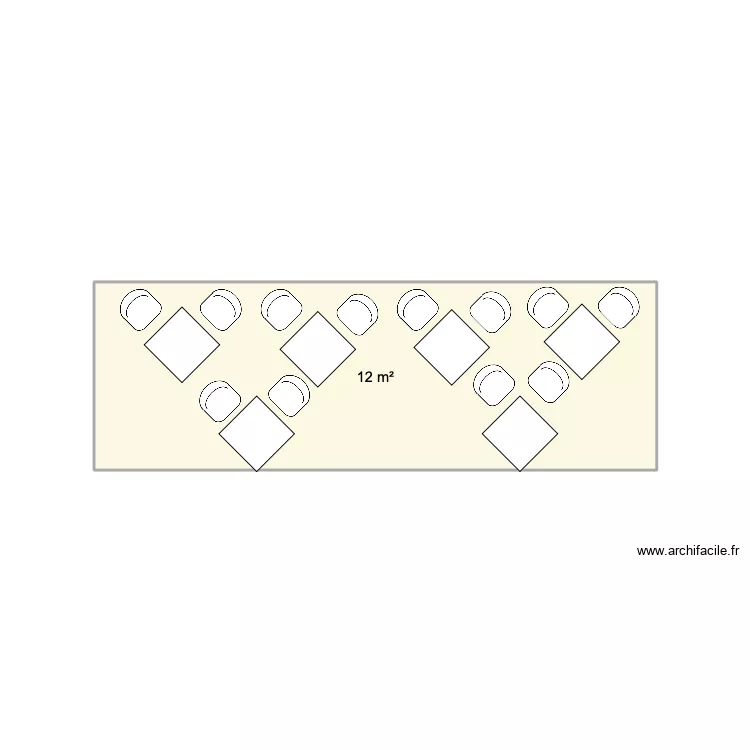 terrasse Parkovaya. Plan de 
