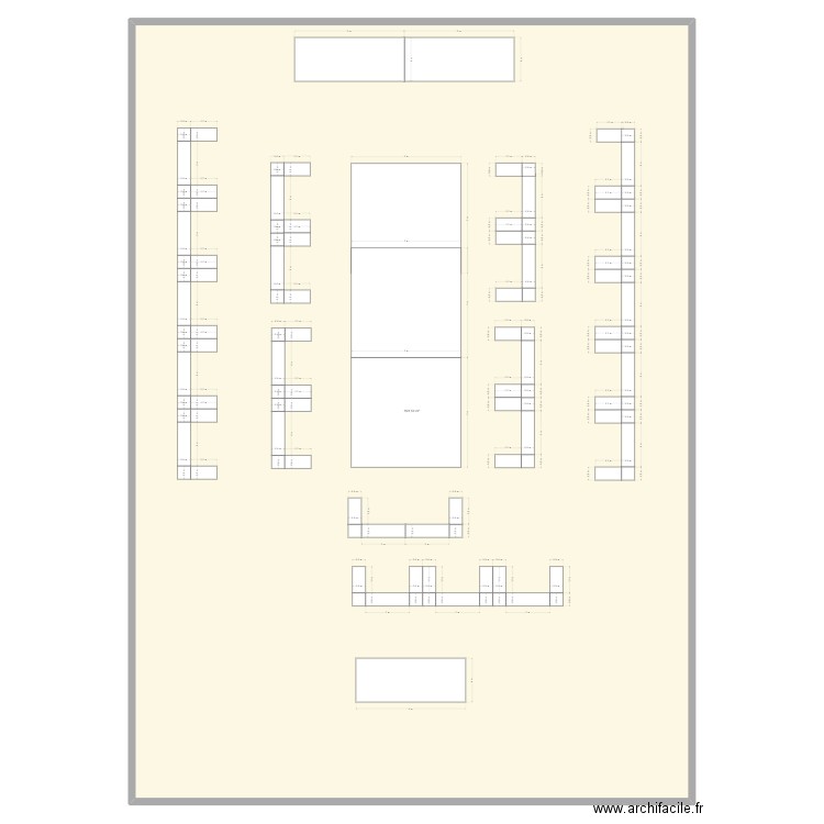 ange. Plan de 1 pièce et 892 m2