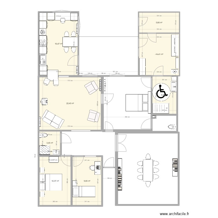 Plan projet. Plan de 0 pièce et 0 m2