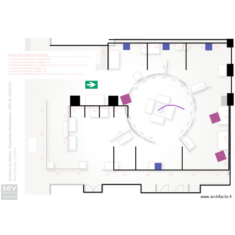 archives2. Plan de 0 pièce et 0 m2