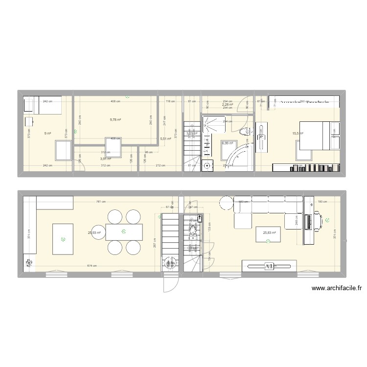 future appart esc milieu 1 v4. Plan de 0 pièce et 0 m2