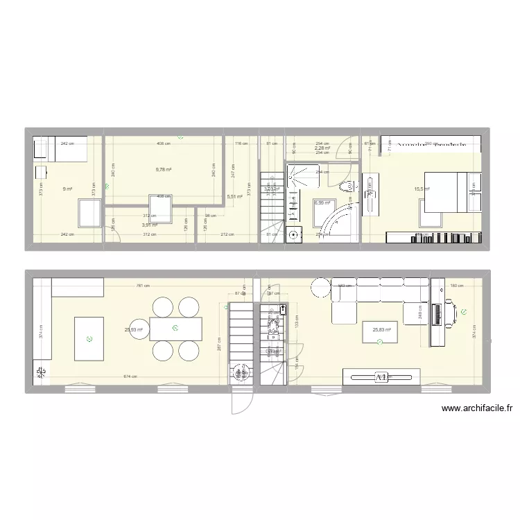 future appart esc milieu 1 v4. Plan de 