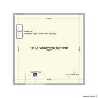 EXTRA PASTRY TENT SUPPORT