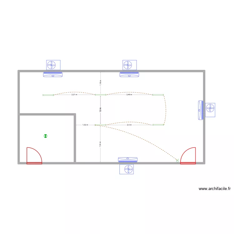 mon essaie. Plan de 2 Pièces et 47 m² mon essaie. Plan de 2 Pièces et 47 m²