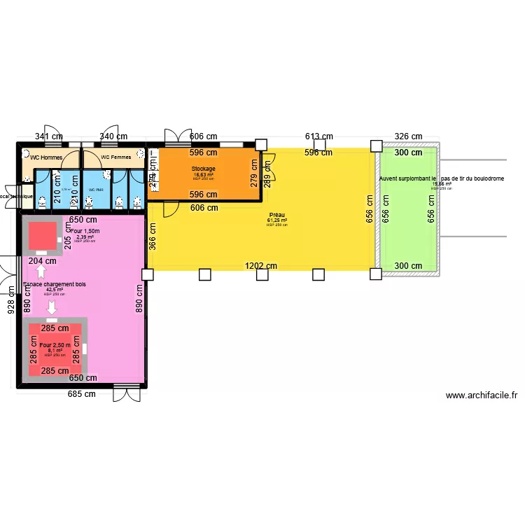 Pr&eacute;au municipal 1.3. Plan de 