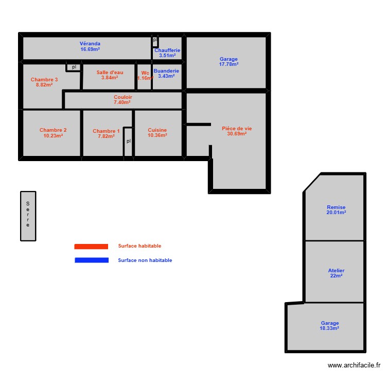 Milcent Marie luce Mesurage. Plan de 0 pièce et 0 m2