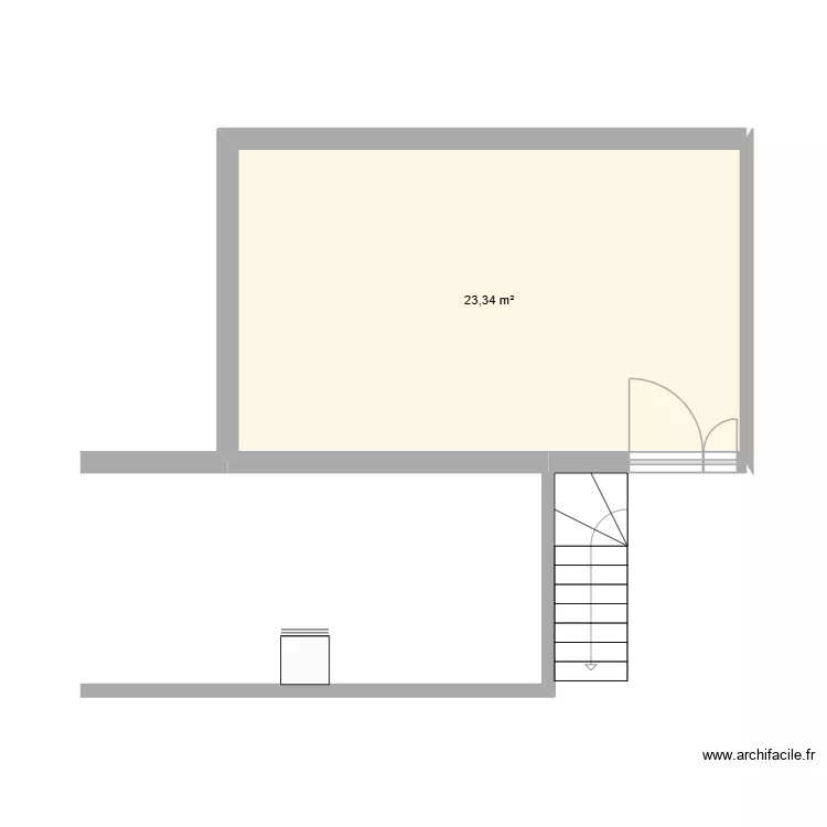 cuisine test. Plan de 1 et 23 m² cuisine test. Plan de 1 et 23 m²