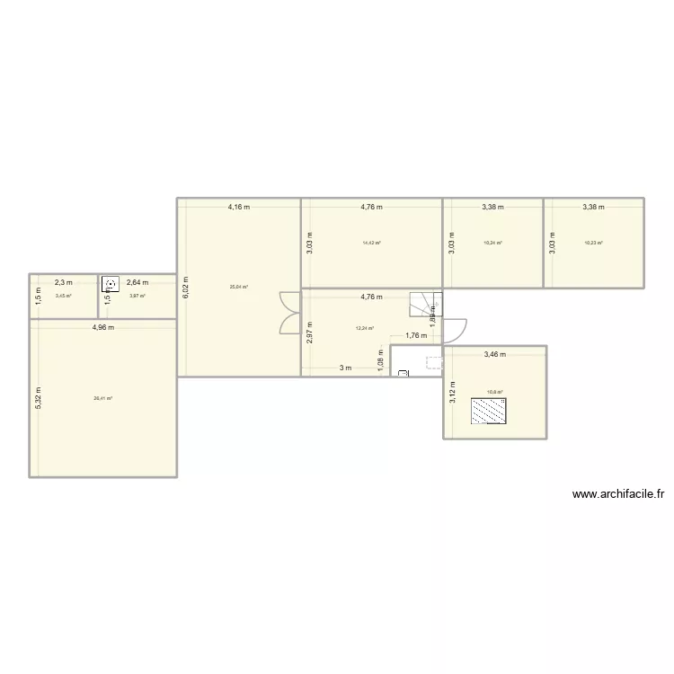 chev. Plan de 9 et 64 m² chev. Plan de 9 et 64 m²