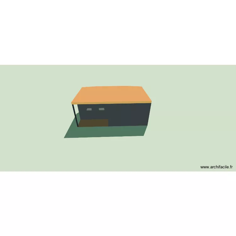 df eb. Plan de 1 Pièce et 21 m² df eb. Plan de 1 Pièce et 21 m²