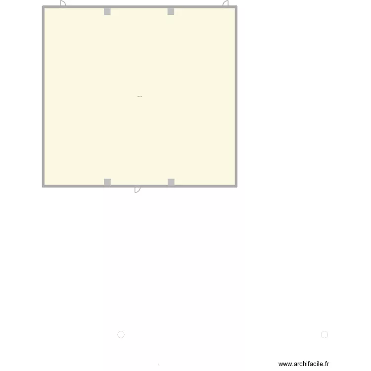 bat 04. Plan de 1  et 755 m²