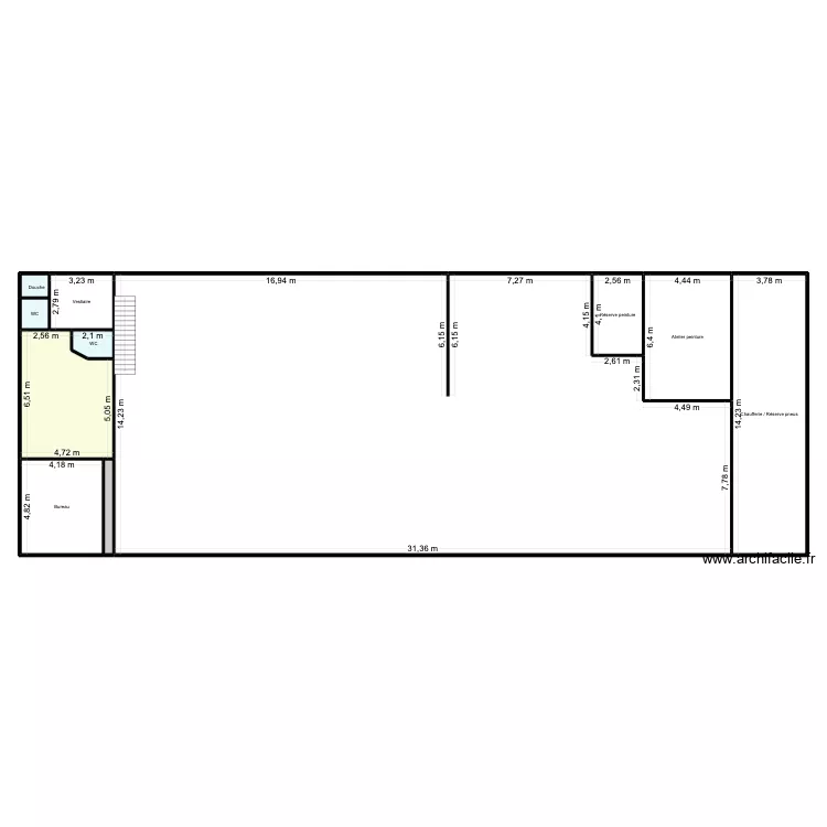 Plan d'évacuation CHALLIER. Plan de 11 et 565 m² Plan d'évacuation CHALLIER. Plan de 11 et 565 m²