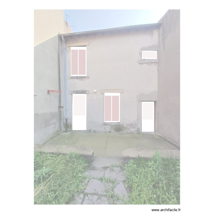 test facade. Plan de 0 pièce et 0 m2