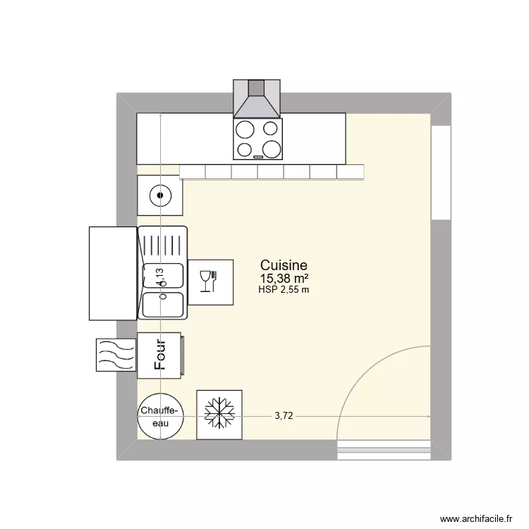 Maison harhoura adam. Plan de 1 et 15 m² Maison harhoura adam. Plan de 1 et 15 m²