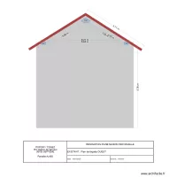 FACADE OUEST existant