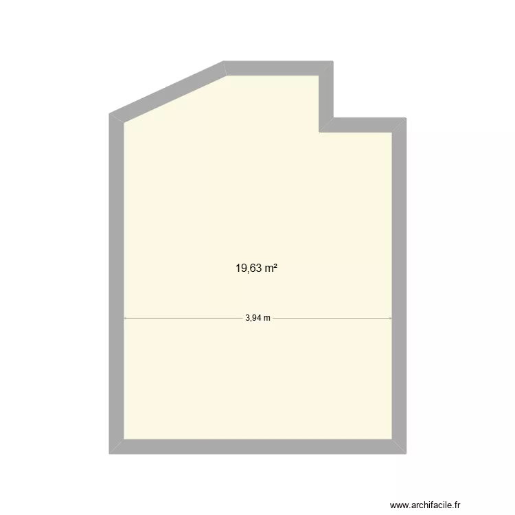 CH2MOULIN. Plan de 1 Pièce et 20 m² CH2MOULIN. Plan de 1 Pièce et 20 m²