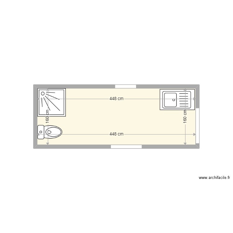 Etat-Actuel_COHEN. Plan de 0 pièce et 0 m2