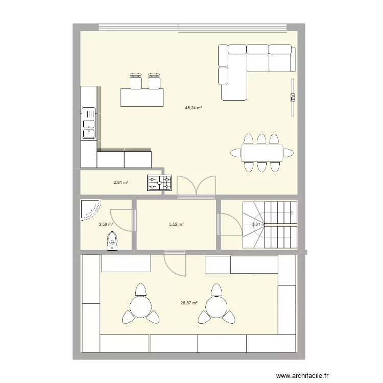 termo. Plan de 6 et 91 m² termo. Plan de 6 et 91 m²