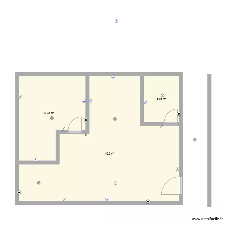 azer. Plan de 3 et 70 m² azer. Plan de 3 et 70 m²