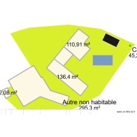 cadastre rémouleur avec piscine