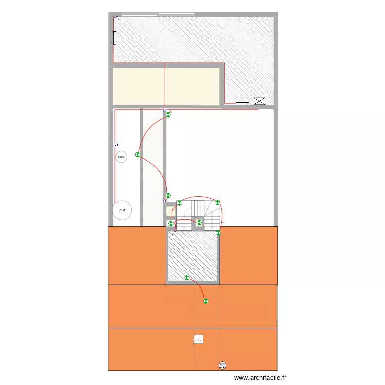 saint jean ext&eacute;rieur elec. Plan de 