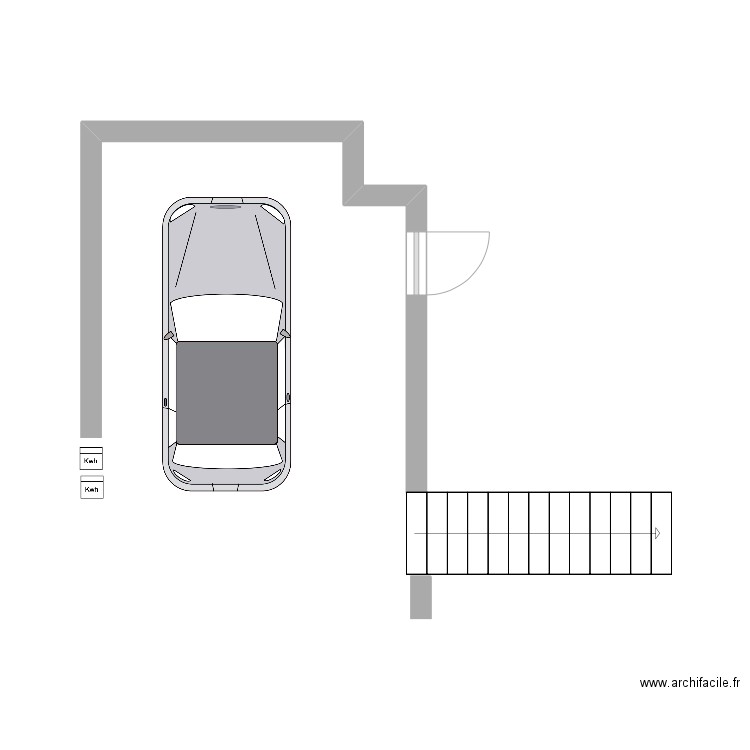 PARKING ACTUEL. Plan de 0 pièce et 0 m2