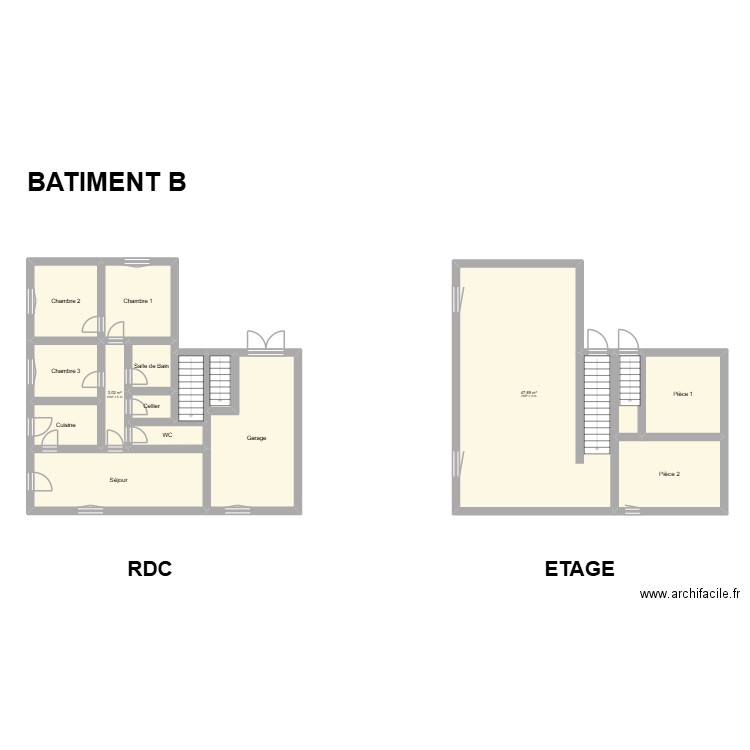 MAS NEGRE 2. Plan de 16 pièces et 135 m2