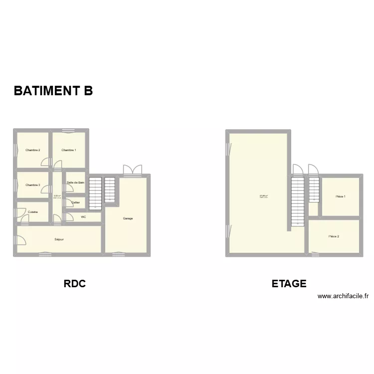 MAS NEGRE 2. Plan de 16  et 135 m²